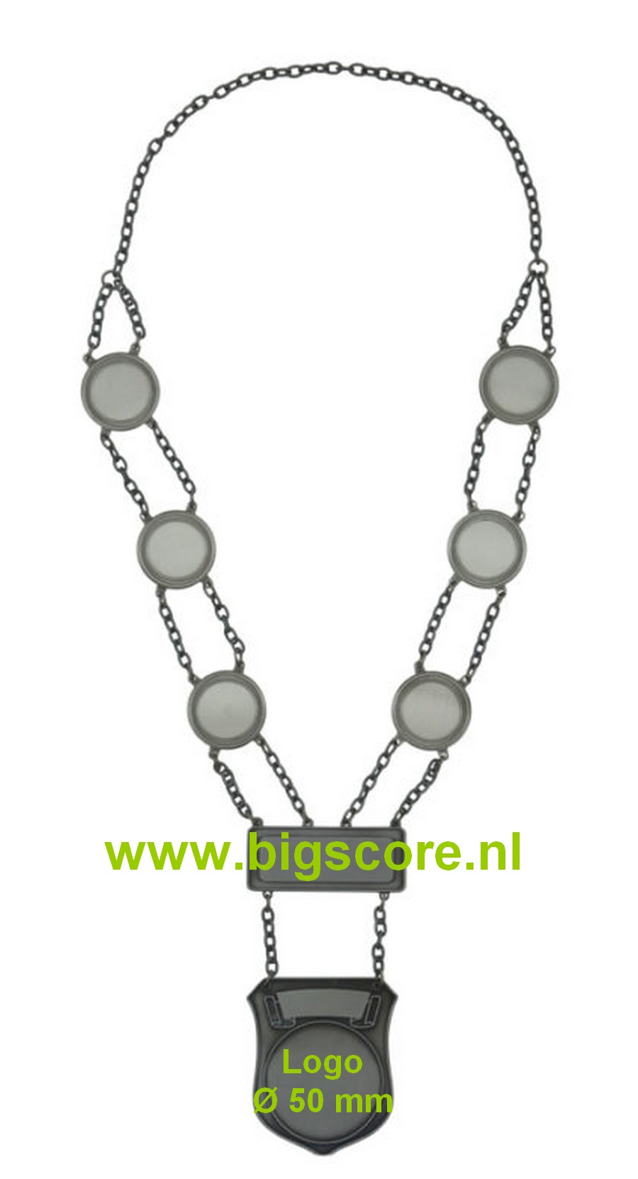 62 Prinsenketting standaard in 4 kleuren